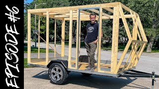 How to Build a Travel Trailer  DIY Guide to Installing the Floor and Framing [upl. by Willie670]