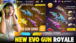 Free Fire Evo Guns Skin Royale 😍I Got All Rare Skins in 11000 Diamonds 💎Garena Free Fire [upl. by Nehgam]