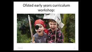 Webinar recording Cultural Capital in Early Years Provision [upl. by Radbun412]