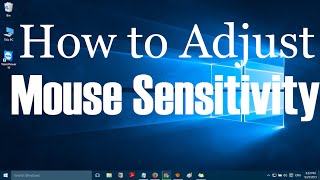 How to Adjust Mouse Sensitivity in Windows 10 and 11 [upl. by Kaela]