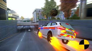 GTA 4 CRASH TESTING REAL CAR 468 [upl. by Nosreh]