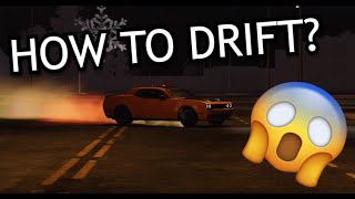 HOW TO DRIFT IN TAKEOVER ROBLOX [upl. by Acinej]