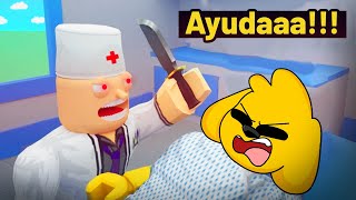 ¡ESCAPA DEL DOCTOR MALVADO 🔪😱 MIKECRACK TROLLINO y RAPTOR 😭🚫 ROBLOX 36 [upl. by Papagena]