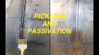 PICKLING AND PASSIVATION [upl. by Dnob]