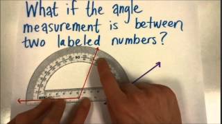 How To Read a Protractor [upl. by Ahsetal]