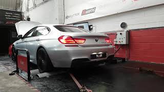 BMW 640d NVM Stage 1 ECU remap  NV Motorsport UK Dyno [upl. by Drislane]