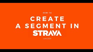 Strava Tutorial  Create quick Strava segments [upl. by Bonnell]