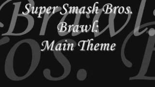 Super Smash Bros Brawl Main Theme Lyrics [upl. by Adabel]