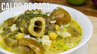 CALDO DE PATA [upl. by Ennovy877]