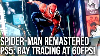 Marvels SpiderMan Remastered Web Swinging Gameplay PS5 60fps [upl. by Uolymme]