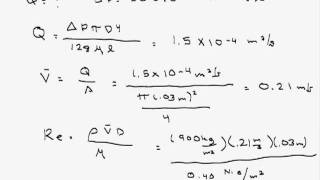 Volumetric Flow Rate for Laminar Pipe Flow [upl. by Hahnke249]