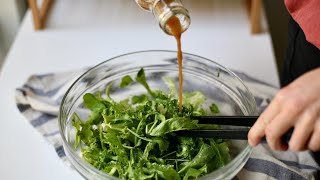 Easy Homemade Vinaigrette Recipe [upl. by Hoo92]