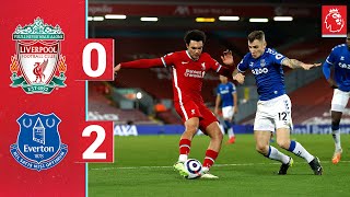 Highlights Liverpool 02 Everton  Reds beaten at Anfield [upl. by Araet142]