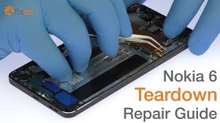 Nokia 6 Teardown Repair Guide  Fixezcom [upl. by Soraya]