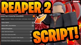 Roblox Reaper 2 Script \ Codes  Reaper 2 Mod Menu APK PC [upl. by Ainevuol]