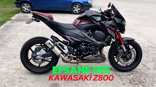 KAWASAKİ Z800 KATALİZÖR İPTALİ [upl. by Eeryn178]