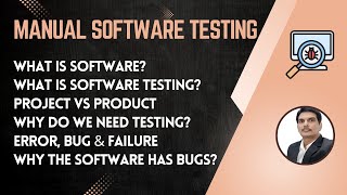 Manual Software Testing Training Part1 [upl. by Gerardo]