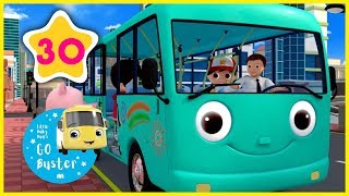 Wheels on the Bus  Part 10  Little Baby Bus  Nursery Rhymes  ABCs and 123s wheelsonthebus [upl. by Suravart]