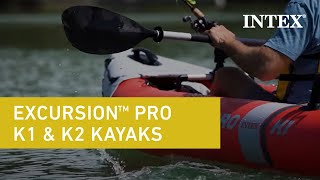 Intex® Excursion™ Pro K1 and K2 Kayaks [upl. by Pacorro489]