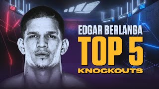 Top 5 Edgar Berlanga Knockouts [upl. by Wengert674]