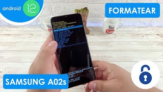 Formatear Samsung Galaxy A02s  Android 12 [upl. by Sternick]