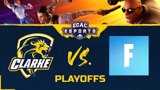 Clarke Fortnite Duos  ECAC Playoffs [upl. by Leanahtan]