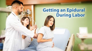 Getting an Epidural During Labor [upl. by Rovner]