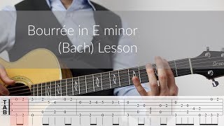 LEARN Bourrée in E minor [upl. by Nywles95]