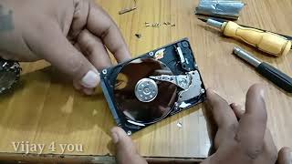 How to repair laptop hard disk  hard disk knocking and clicking sound fix [upl. by Ayatahs785]