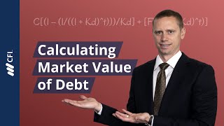 Calculating Market Value of Debt [upl. by Droflim782]