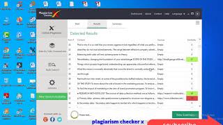 Plagiarism Checker Using Plagiarism X Checker unlimited Software [upl. by Cassie]