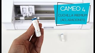 Cuchilla Premium en Silhouette Cameo 4 [upl. by Milon308]