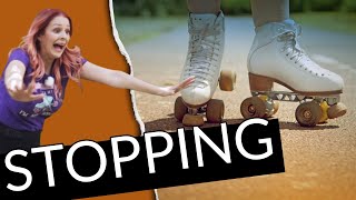 Roller Skating Stopping  3 Different Techniques To Stop Confidently [upl. by Mercy]