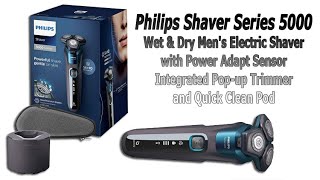 Philips Shaver Series 5000 Model S557950 Review [upl. by Nac671]