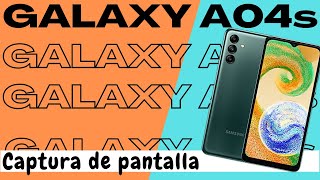 Captura de Pantalla del Samsung A04s [upl. by Elton419]