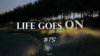 BTS  Life Goes On English Lyrics [upl. by Senilec]