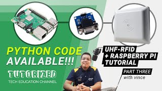 UHF RFID Tutorial Part 3  Python Code [upl. by Madlen312]