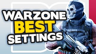 COD Warzone BEST settings for CONSOLE Xbox One amp PS4  PC  Warzone Tips [upl. by Latreece]