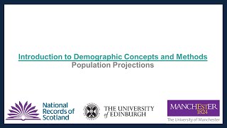 15 Demographic Concepts Population projections [upl. by Okeim]