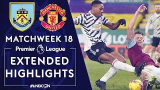 Burnley v Manchester United  PREMIER LEAGUE HIGHLIGHTS  1122021  NBC Sports [upl. by Peisch]