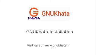 GNUKhata Download and Installation Process  English [upl. by Loren]