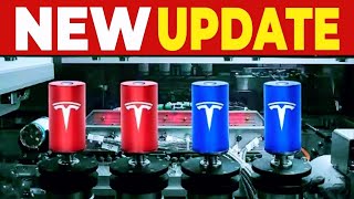 quotTesla Reveals Major New 4680 Battery Updatequot [upl. by Solim]