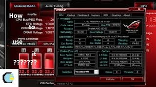 What is CPUZ How to use it [upl. by Llennehc]