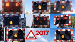 UK Level Crossings 2017 [upl. by Gwynne]