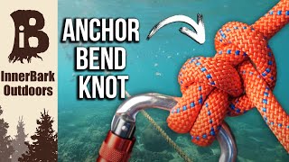 How to Tie the ANCHOR BEND KNOT  Boating Knots [upl. by Besnard]