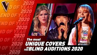 The MOST UNIQUE COVERS on The Voice 2020  Top 10 [upl. by Sinnylg]