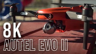 Autel EVO II 8K Drone  Handson Review [upl. by Eihtak]