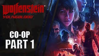 Wolfenstein Youngblood  COOP Gameplay Walkthrough  Part 1  CenterStrain01 [upl. by Dennard]