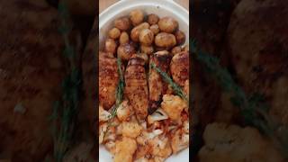 ROASTED VEGETABLES WITH GRILLED CHICKEN [upl. by Wynne]