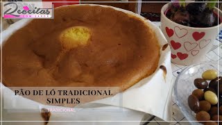 Pão de Ló tradicional simples [upl. by Dare]